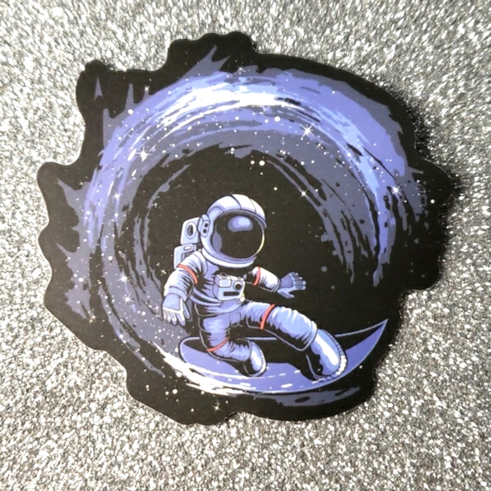 10/$10 SPACE waterproof sticker